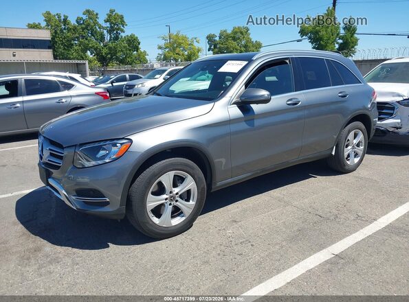 WDC0G4KB6HV011661 2017 MERCEDES-BENZ GLC 300 Серый Передняя левая четверть