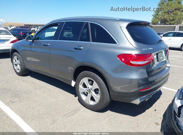 WDC0G4KB6HV011661 2017 MERCEDES-BENZ GLC 300 Серый Задняя левая четверть