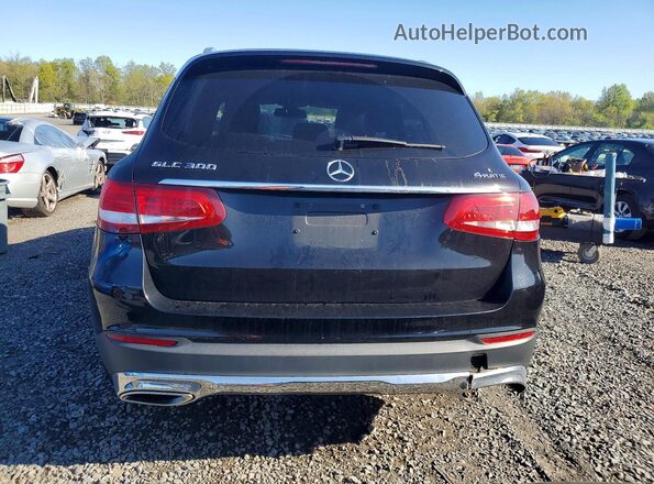 WDC0G4KB6JV043161 2018 MERCEDES-BENZ GLC-CLASS Black Հետևի տեսք