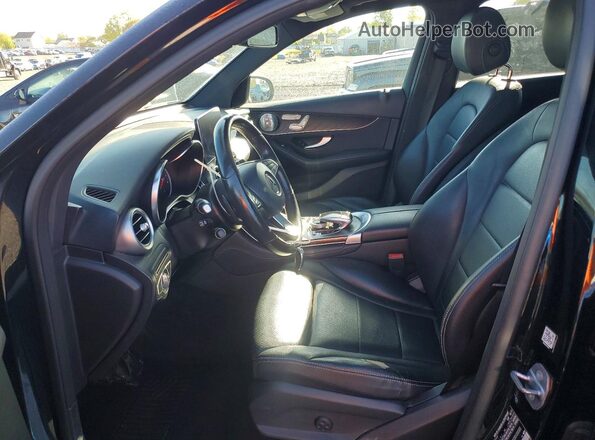 WDC0G4KB6JV043161 2018 MERCEDES-BENZ GLC-CLASS Black Սալոնի դիմացի տեսք