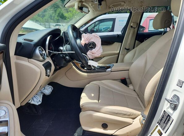 WDC0G4KB6JV057299 2018 MERCEDES-BENZ GLC-CLASS White Vista interior delantera