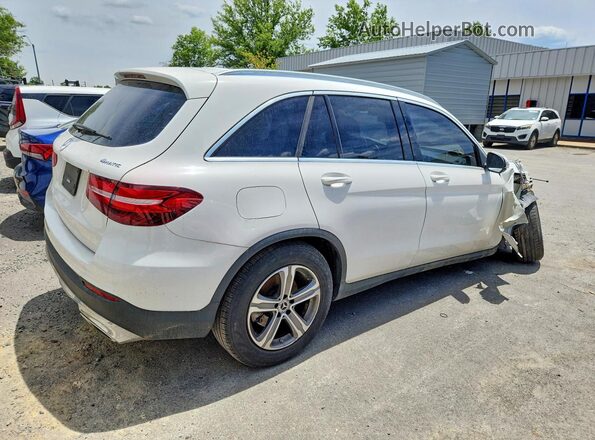 WDC0G4KB6JV057299 2018 MERCEDES-BENZ GLC-CLASS White Trasero derecho