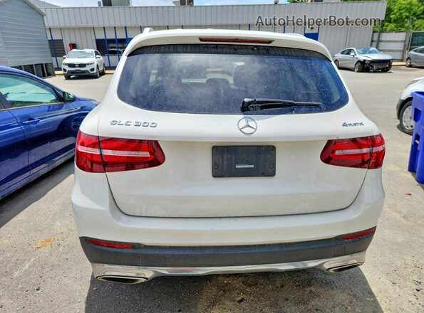 WDC0G4KB6JV057299 2018 MERCEDES-BENZ GLC-CLASS White Vista trasera