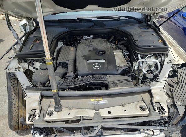 WDC0G4KB6JV057299 2018 MERCEDES-BENZ GLC-CLASS White Vista interior trasera