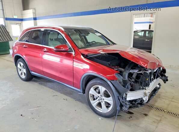 WDC0G4KB6JV092182 2018 MERCEDES-BENZ GLC-CLASS Burgundy Front right