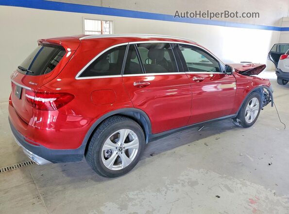 WDC0G4KB6JV092182 2018 MERCEDES-BENZ GLC-CLASS Burgundy Rear right