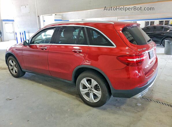WDC0G4KB6JV092182 2018 MERCEDES-BENZ GLC-CLASS Burgundy Rear left