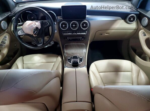 WDC0G4KB6JV092182 2018 MERCEDES-BENZ GLC-CLASS Burgundy Dashboard view