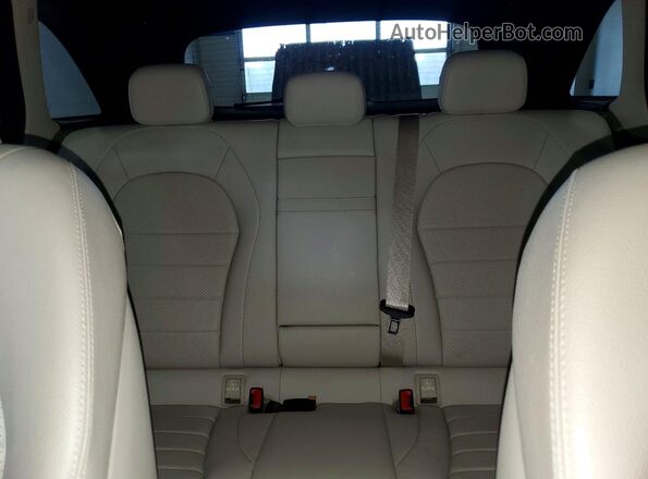 WDC0G4KB6JV092182 2018 MERCEDES-BENZ GLC-CLASS Burgundy Rear seats view