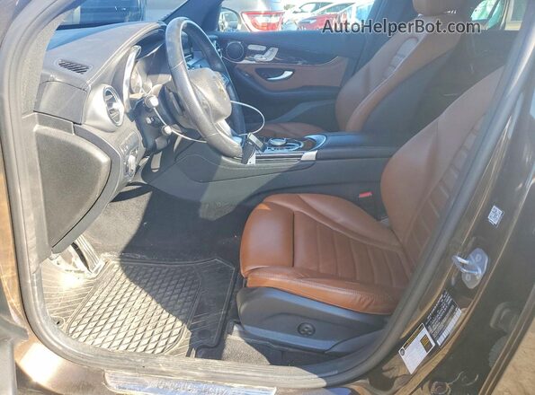 WDC0G4KB6JV109059 2018 MERCEDES-BENZ GLC-CLASS Brown წინა სალონის ხედი