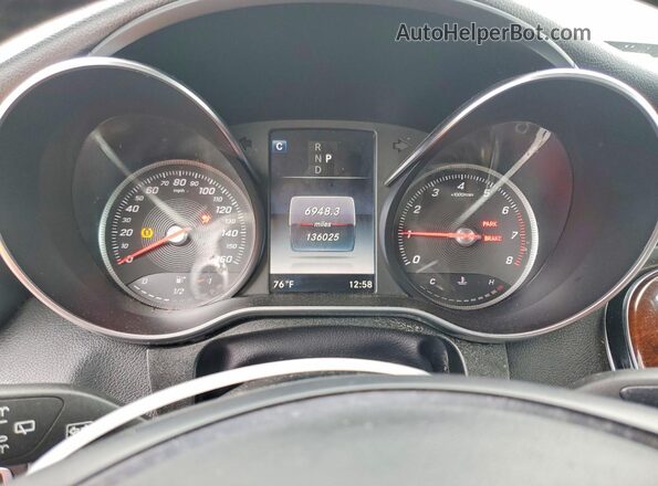 WDC0G4KB6JV110339 2018 MERCEDES-BENZ GLC-CLASS Black Вид щитка приладів