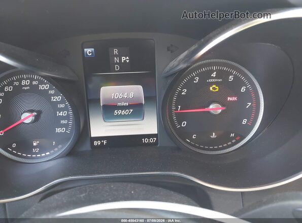 WDC0G4KB6KV152284 2019 MERCEDES-BENZ GLC 300 Gray Հետևի նստատեղերի տեսք