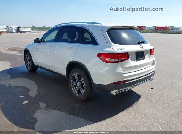 WDC0G4KB7GF062630 2016 MERCEDES-BENZ GLC 300 White Задня ліва чверть