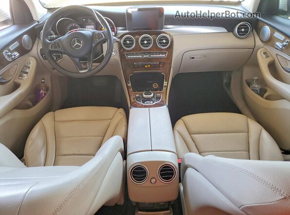 WDC0G4KB7HF268046 2017 MERCEDES-BENZ GLC-CLASS White Widok deski rozdzielczej