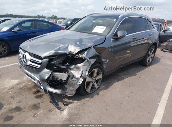 WDC0G4KB7HV005514 2017 MERCEDES-BENZ GLC 300 Gray Vista tres cuartos delantera izquierda