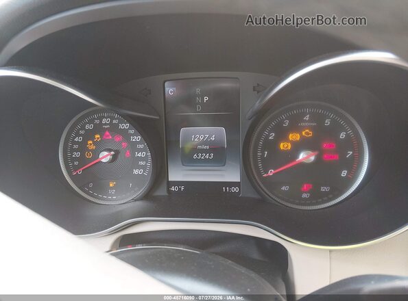 WDC0G4KB7HV005514 2017 MERCEDES-BENZ GLC 300 Gray Vista de los asientos traseros