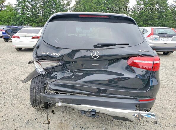 WDC0G4KB7JV080638 2018 MERCEDES-BENZ GLC-CLASS Black უკანა ხედი