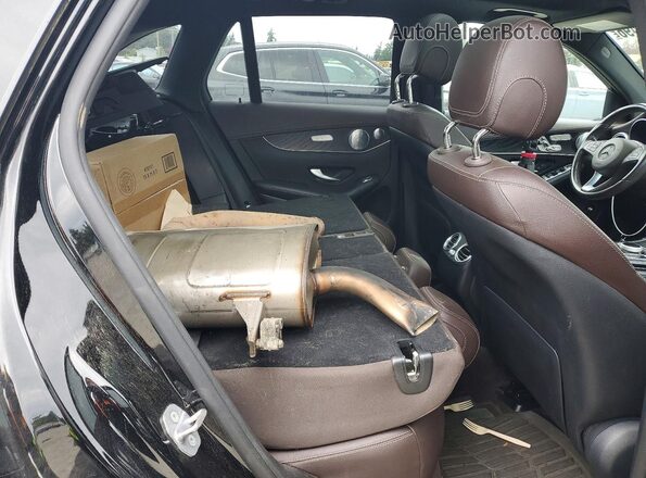 WDC0G4KB7JV080638 2018 MERCEDES-BENZ GLC-CLASS Black უკანა სავარძლების ხედი