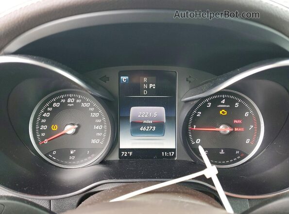 WDC0G4KB7JV080638 2018 MERCEDES-BENZ GLC-CLASS Black ხელსაწყოთა პანელის ხედი