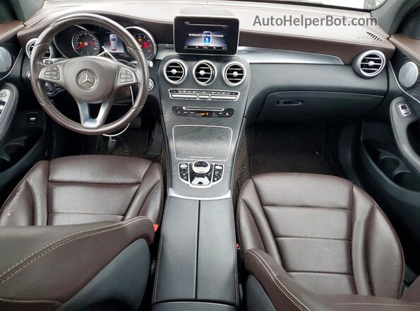 WDC0G4KB7JV080638 2018 MERCEDES-BENZ GLC-CLASS Black წინა პანელის ხედი