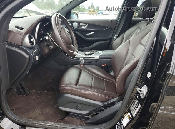 WDC0G4KB7JV080638 2018 MERCEDES-BENZ GLC-CLASS Black წინა სალონის ხედი