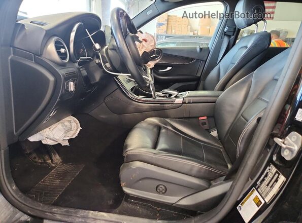 WDC0G4KB7JV113590 2018 MERCEDES-BENZ GLC-CLASS Black Widok wnętrza z przodu