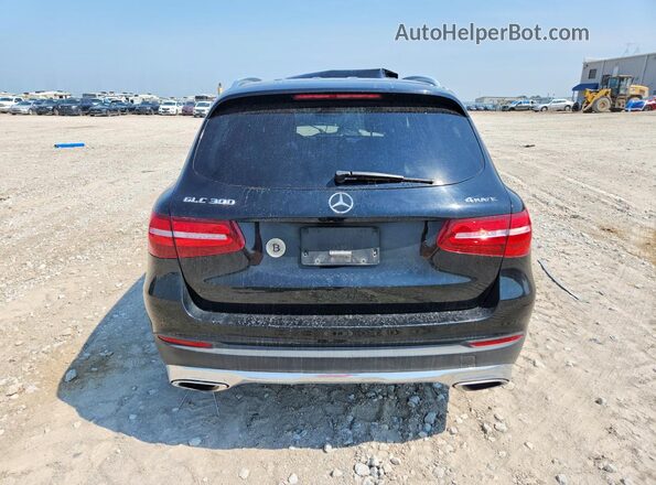 WDC0G4KB7JV113590 2018 MERCEDES-BENZ GLC-CLASS Black Widok z tyłu