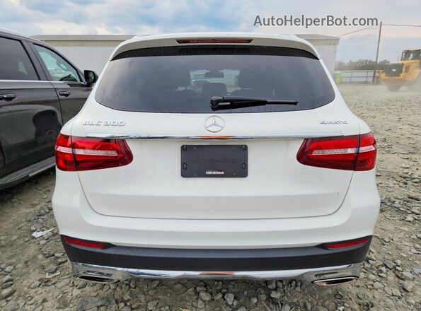 WDC0G4KB7K1005642 2019 MERCEDES-BENZ GLC-CLASS White Հետևի տեսք