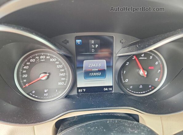 WDC0G4KB7KV119438 2019 MERCEDES-BENZ GLC-CLASS Black Instrument cluster view