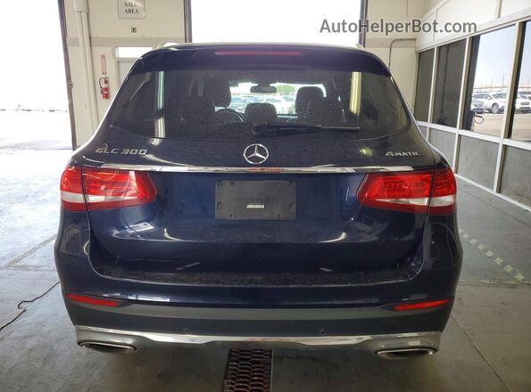 WDC0G4KB7KV123683 2019 MERCEDES-BENZ GLC-CLASS Blue უკანა ხედი