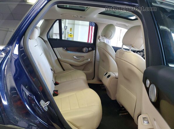 WDC0G4KB7KV123683 2019 MERCEDES-BENZ GLC-CLASS Blue უკანა სალონის ხედი