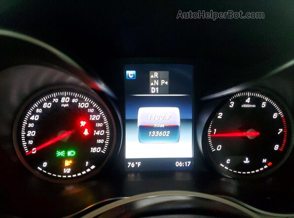WDC0G4KB7KV162015 2019 MERCEDES-BENZ GLC-CLASS White Instrument cluster view