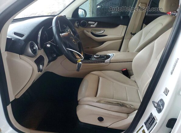WDC0G4KB7KV162015 2019 MERCEDES-BENZ GLC-CLASS White Front interior view