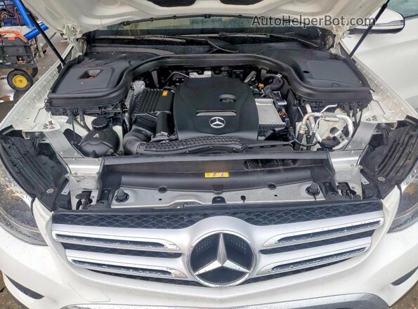 WDC0G4KB7KV162015 2019 MERCEDES-BENZ GLC-CLASS White Engine compartment view