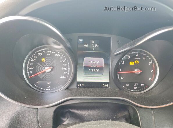 WDC0G4KB8HF245066 2017 MERCEDES-BENZ GLC-CLASS White Սարքավորումների վահանակի տեսք