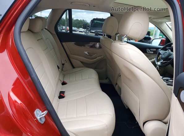 WDC0G4KB8HF259808 2017 MERCEDES-BENZ GLC-CLASS Red Widok tylnych siedzeń