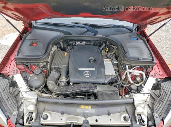 WDC0G4KB8HF259808 2017 MERCEDES-BENZ GLC-CLASS Red Widok wnętrza z tyłu
