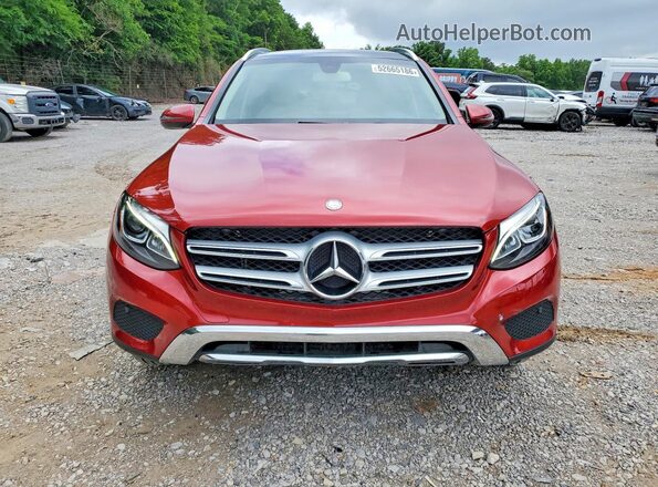 WDC0G4KB8HF259808 2017 MERCEDES-BENZ GLC-CLASS Red Widok z przodu