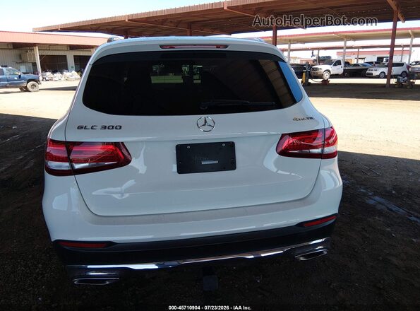 WDC0G4KB8JV019010 2018 MERCEDES-BENZ GLC 300 White 