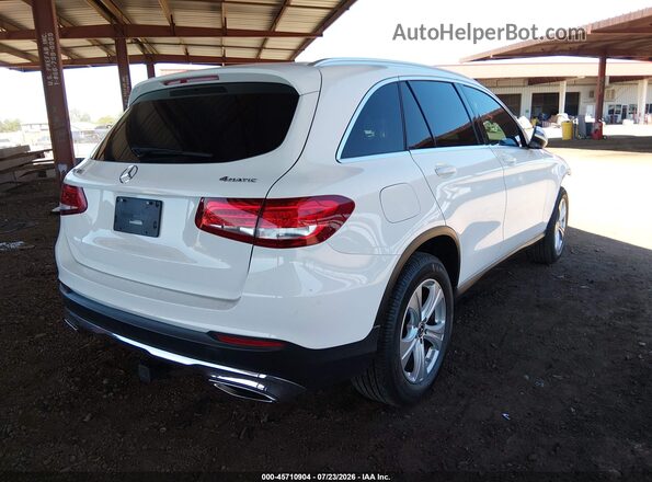 WDC0G4KB8JV019010 2018 MERCEDES-BENZ GLC 300 White 