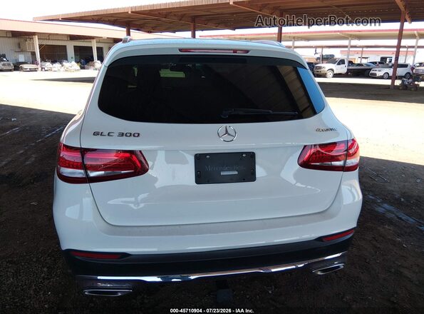 WDC0G4KB8JV019010 2018 MERCEDES-BENZ GLC 300 White 