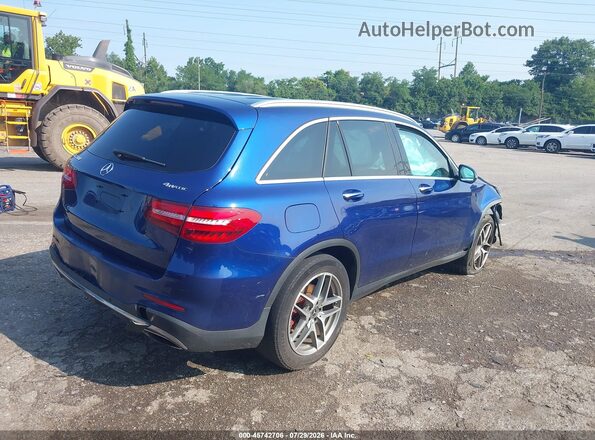 WDC0G4KB8JV051567 2018 MERCEDES-BENZ GLC 300 Blue უკანა მარჯვენა