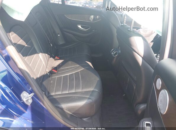 WDC0G4KB8JV051567 2018 MERCEDES-BENZ GLC 300 Blue VIN კოდის სტიკერის ხედი