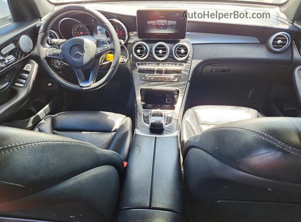 WDC0G4KB8JV076114 2018 MERCEDES-BENZ GLC-CLASS White Dashboard view