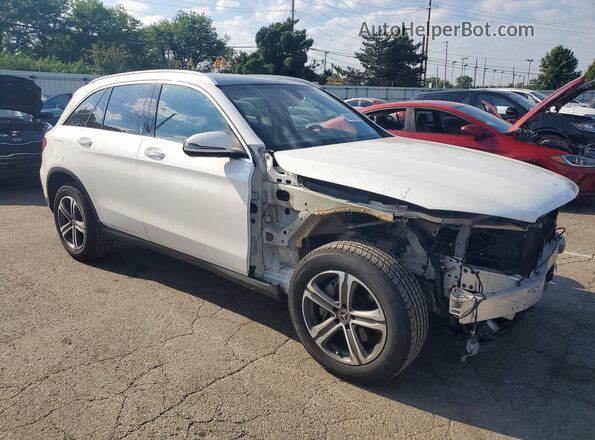 WDC0G4KB8JV077134 2018 MERCEDES-BENZ GLC-CLASS Белый Передняя правая четверть
