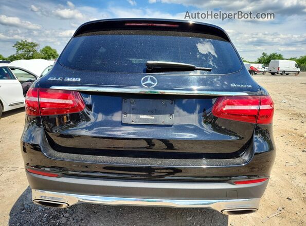 WDC0G4KB8KF666177 2019 MERCEDES-BENZ GLC-CLASS Black Вид ззаду