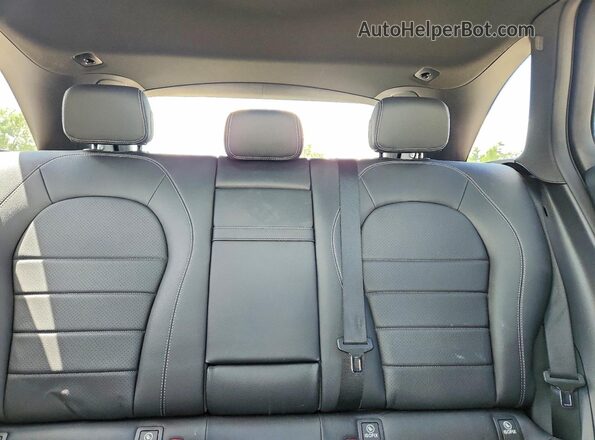 WDC0G4KB8KF666177 2019 MERCEDES-BENZ GLC-CLASS Black Вид задніх сидінь
