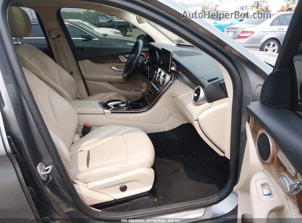 WDC0G4KB9GF022260 2016 MERCEDES-BENZ GLC 300 Gray Widok wnętrza z przodu