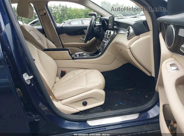 WDC0G4KB9GF052276 2016 MERCEDES-BENZ GLC 300 Blue Front interior view