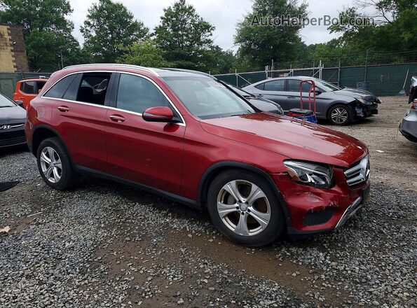 WDC0G4KB9HF143632 2017 MERCEDES-BENZ GLC-CLASS Red წინა მარჯვენა
